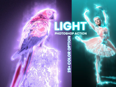 The Professional Bundle Of 15 Photoshop Actions