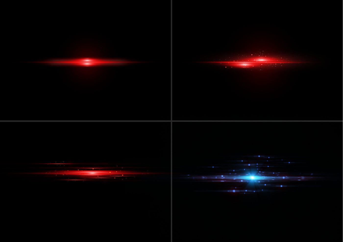 103 Unique Color Lens Flare Bundle - Artixty