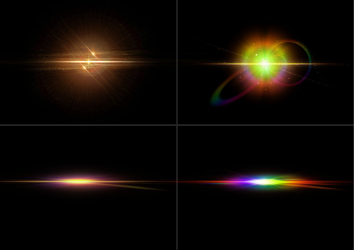103 Unique Color Lens Flare Bundle - Artixty
