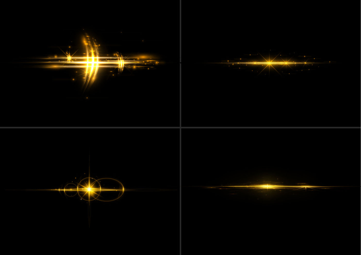 103 Unique Color Lens Flare Bundle - Artixty