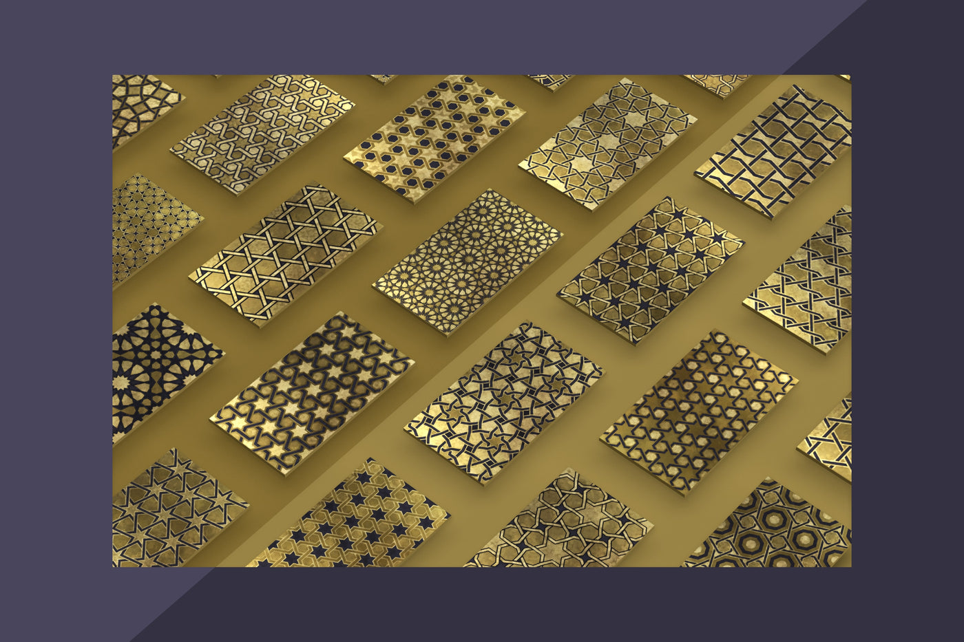 The Luxury Patterns Bundle - 250 Geometric Backgrounds - Artixty