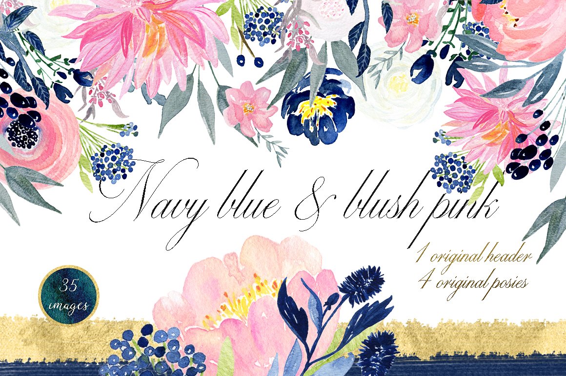 70-In-1 Mega Watercolor Graphics Bundle - Artixty
