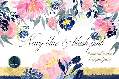 70-In-1 Mega Watercolor Graphics Bundle - Artixty