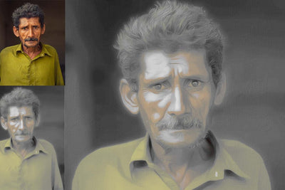 The Painting Effect Photoshop Actions Bundle - Artixty