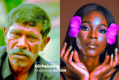 The Painting Effect Photoshop Actions Bundle - Artixty