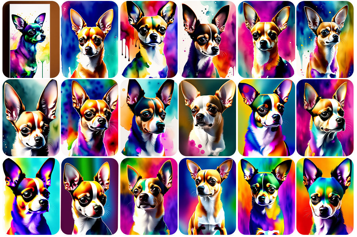 333 Watercolor Animal Illustration Images Bundle - Artixty