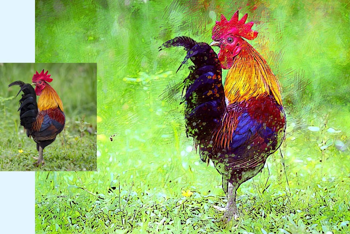 The Painting Effect Photoshop Actions Bundle - Artixty