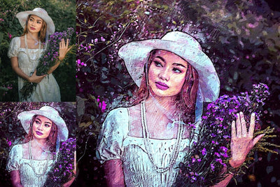 The Painting Effect Photoshop Actions Bundle - Artixty