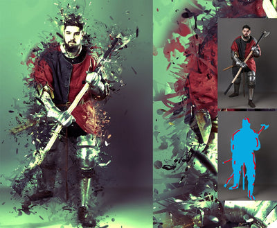 The Professional Bundle Of 15 Photoshop Actions