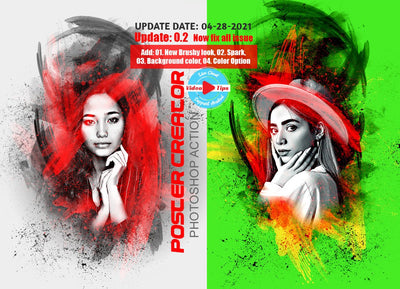The Professional Bundle Of 15 Photoshop Actions