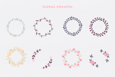 Soft Autumn Watercolor Design Bundle - Artixty
