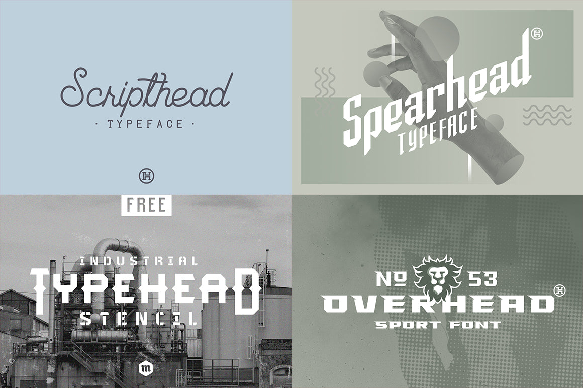 Modern Font Bundle  -  26 Contemporary Fonts - Artixty