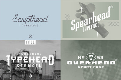 Modern Font Bundle  -  26 Contemporary Fonts - Artixty