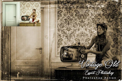 6-In-1 Vintage Photoshop Actions Bundle - Artixty