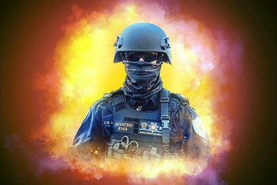 10 Smoke Powder Photo Effects Bundle - Artixty