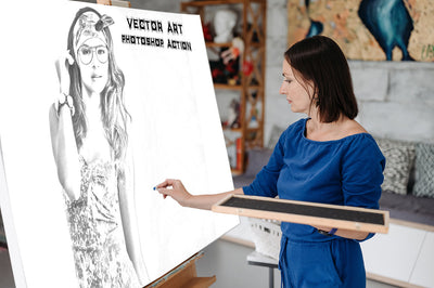 The 30-in-1 Modern Sketch Photoshop Actions Bundle-Add-Ons-Artixty