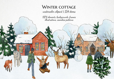6000+ Watercolor And Line Art Bundle - Artixty