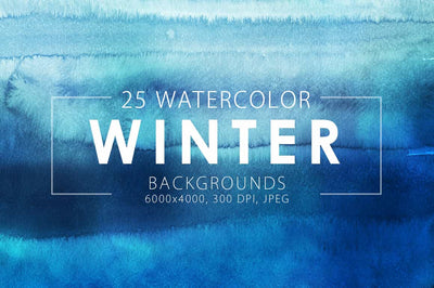 Colossal Watercolor Backgrounds Bundle - 500+ Backgrounds-Graphics-Artixty